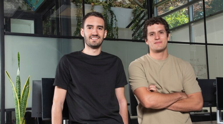 Lukas Zorich left and Cristobal Griffero cofounders of Y Combinator alum Fintoc
