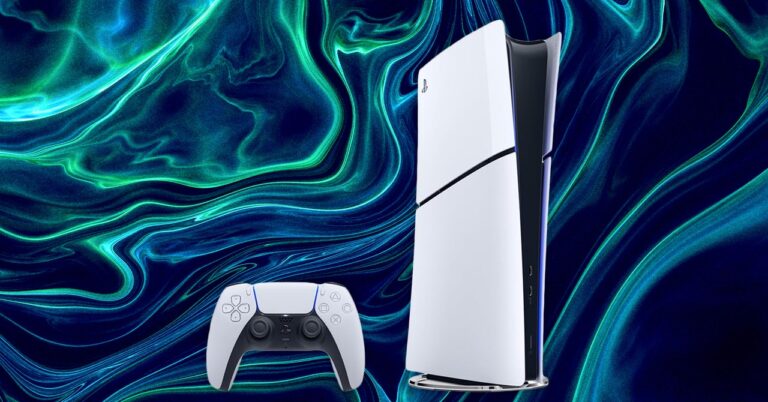 ps5 slim abstract background source amazon