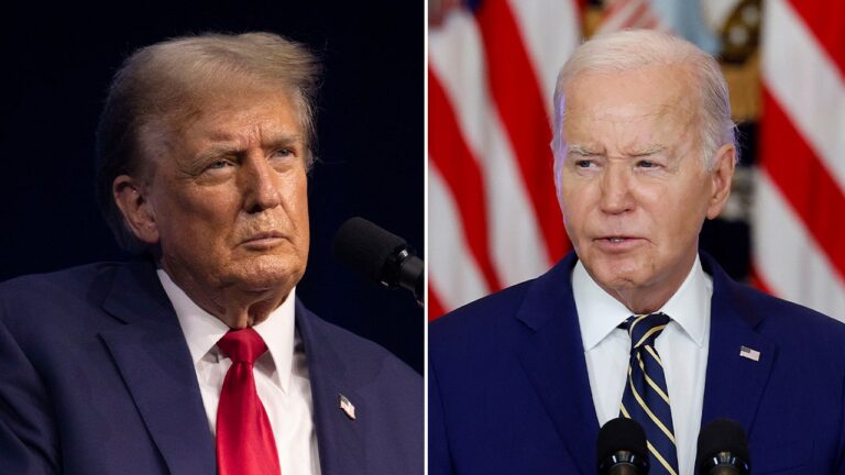 BIDEN TRUMP SPLIT