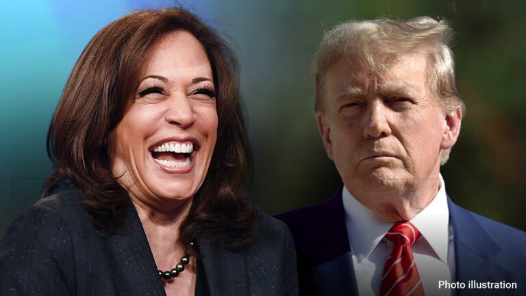 Kamala laughing Trump