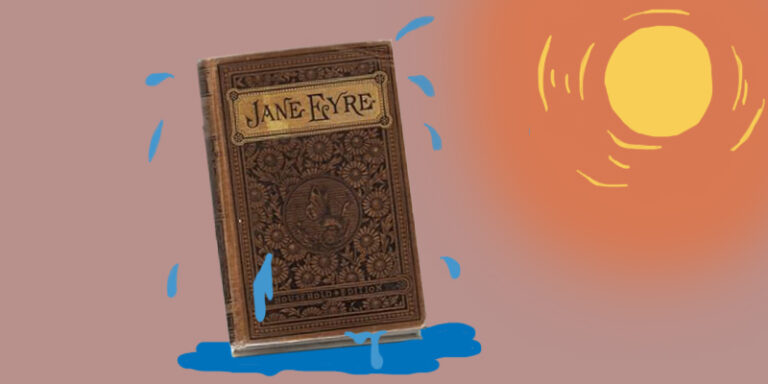 jane eyre book sweaty