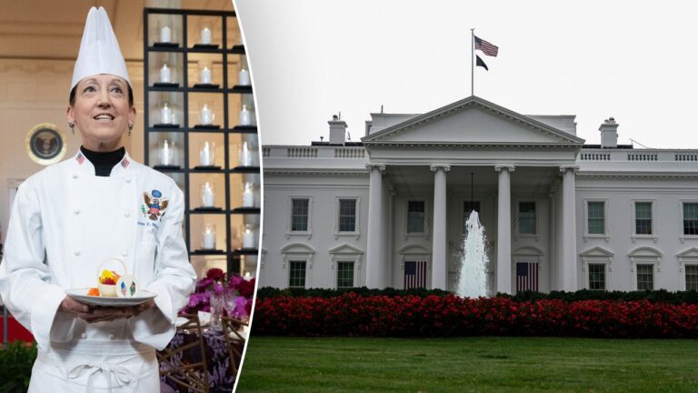 pastry chef white house