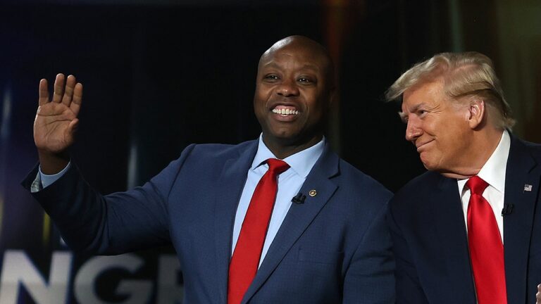 tim scott with trump