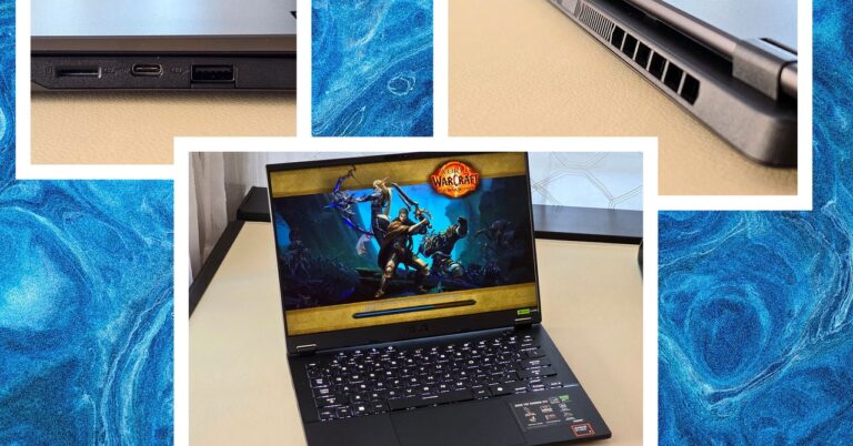 Asus TUF Gaming A14 Laptop Reviewer Collage 102024 SOURCE Julian Chokkattu