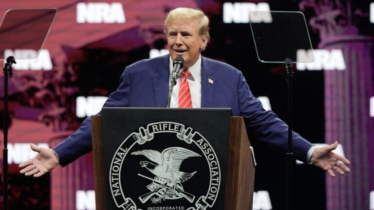 Donald Trump NRA convention Dallas TX May 18 2024 scaled