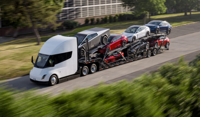 tesla semi scaled