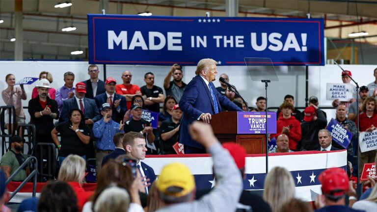 waunakee trump rally dane county