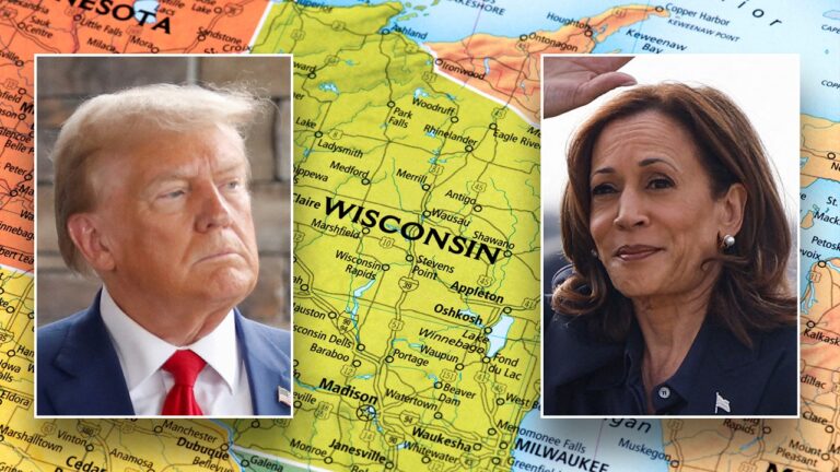 wisconsin trump harris