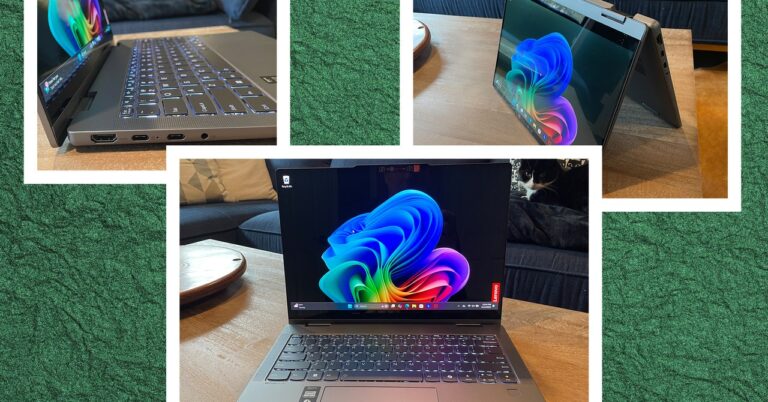 Lenovo IdeaPad 5x 2 in 1 Gen 9 14 Inch Reviewer Collage 112024 SOURCE Christopher Null