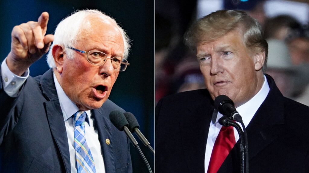 bernie trump split 2 25 22