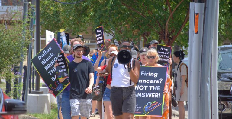 dallas black dance theatre picket line