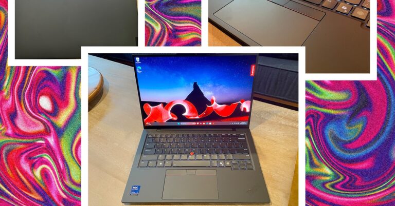 Lenovo ThinkPad X1 Carbon Gen201320Aura20Edition Laptop Reviewer Collage 012025 SOURCE Christopher Null