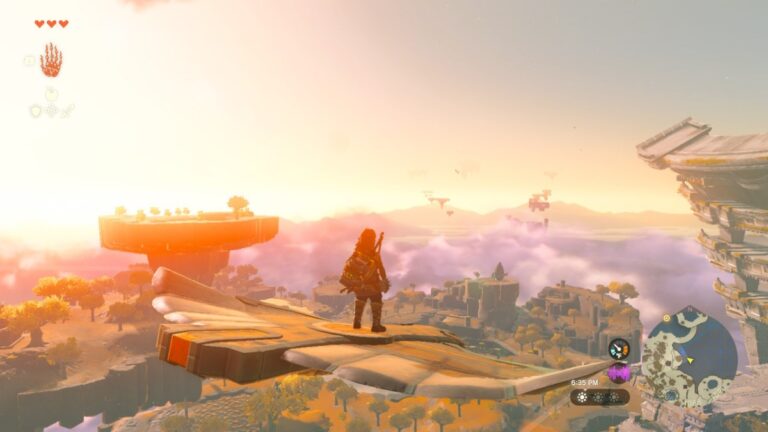 The Legend of Zelda Tears of the Kingdom sky island