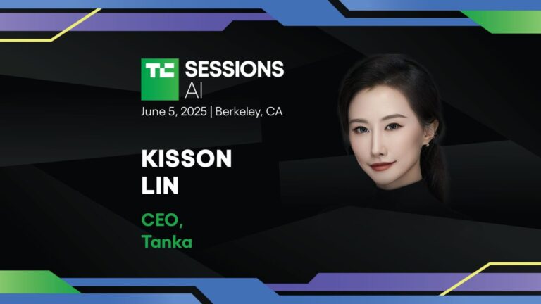 Kisson Lin TechCrunch Sessions AI